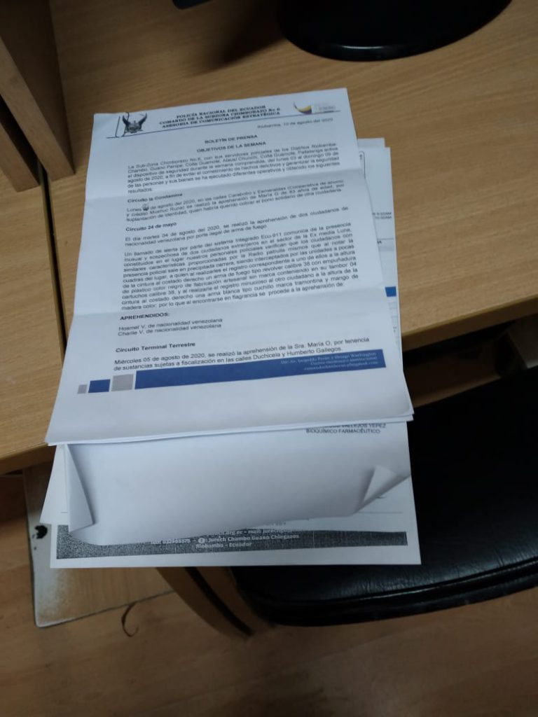 Cayó banda que expendía documentos falsos. http://44.213.112.5