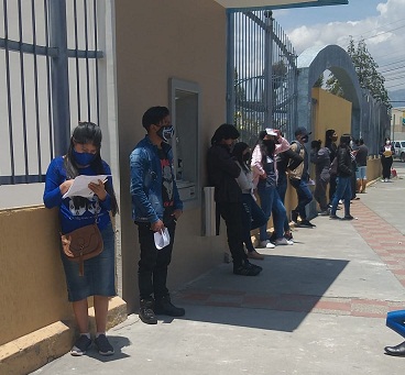 Problemas al rato de rendir el Examen de Acceso a la Educación Superior. http://44.213.112.5