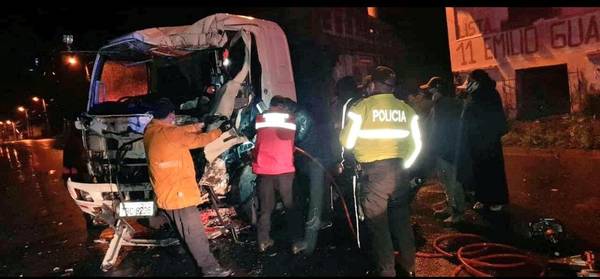 Accidente en Colta