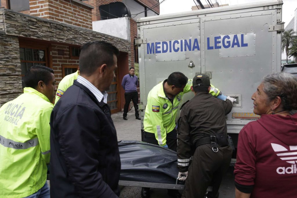Muerte joven Riobamba