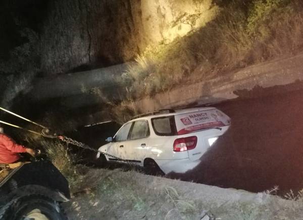 Accidente canal de riego