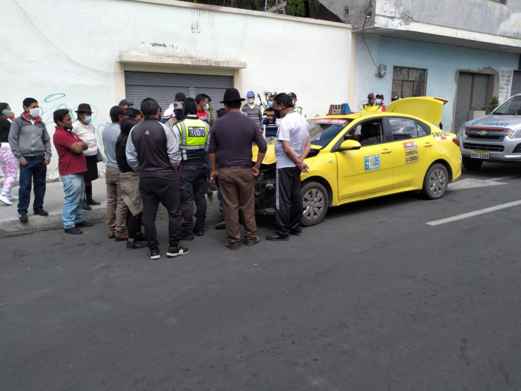 Accidentes al día Riobamba