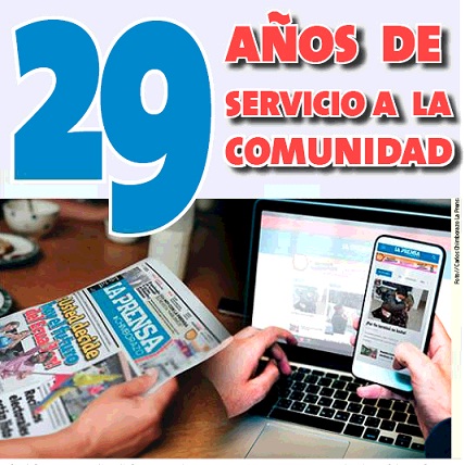 29 años sirviendo a nuestros lector.