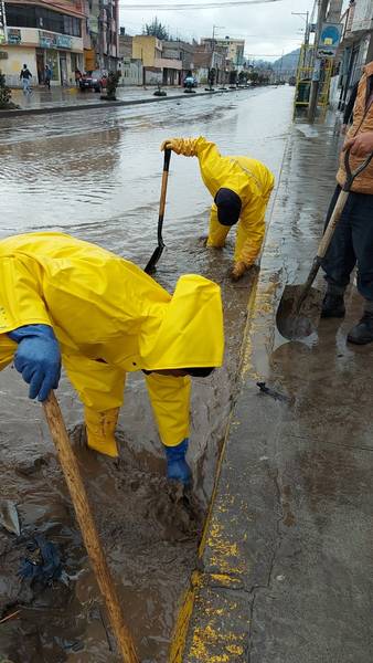 Fuertes lluvias Riobamba