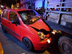 Accidente de tránsito calles Boyacá