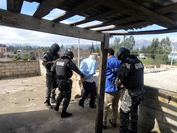 Sicarios detenidos Riobamba