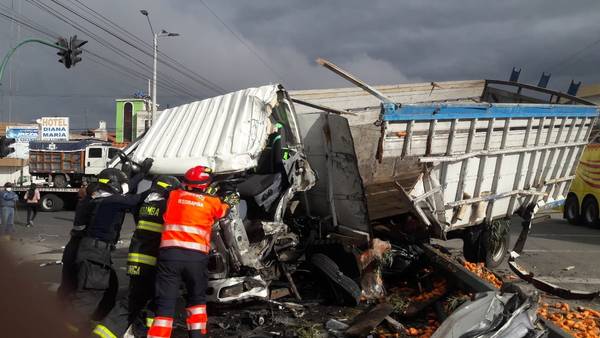 Accidente de tránsito Lunes 29 de marzo 2021