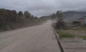 Ceniza vuelve a afectar a Cebadas