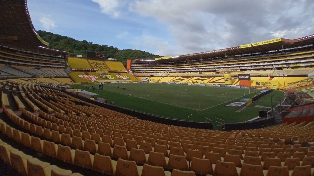 Aforos en estadios Ecuador