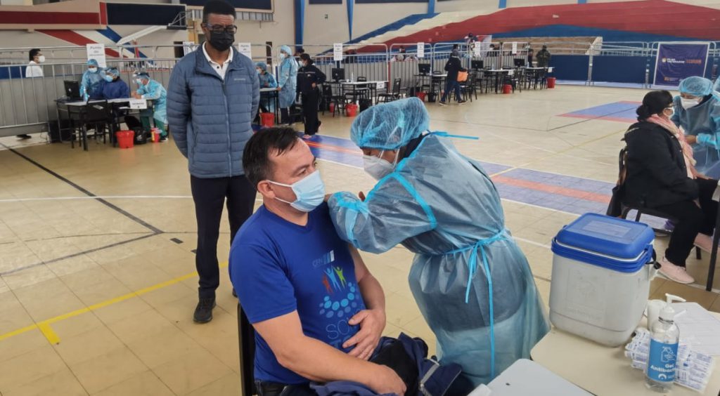 Vacunación contra el Covid-19 Riobamba