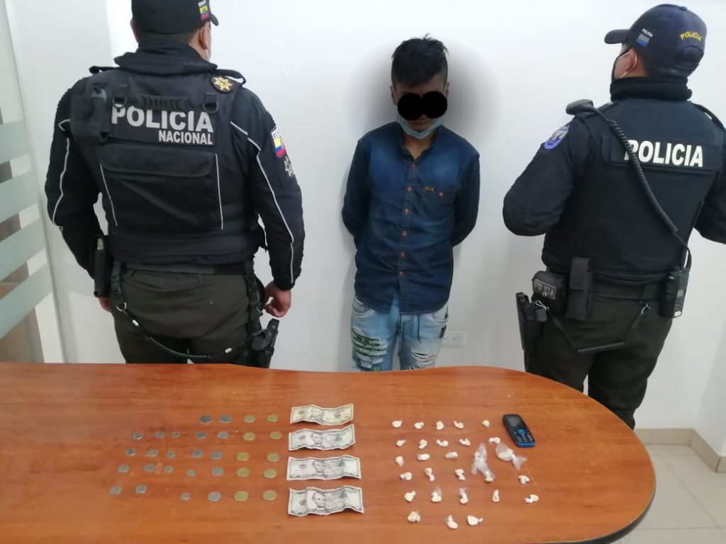 Droga en Riobamba