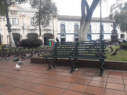 Adulto mayor murió en parque de Riobamba