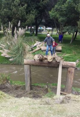 cierre del puente del parque Ecológico