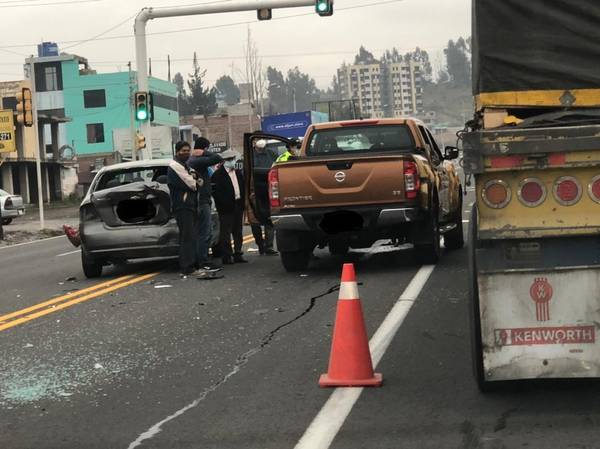 Siniestro vial Riobamba: