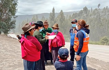 Eventos naturales peligros Chimborazo