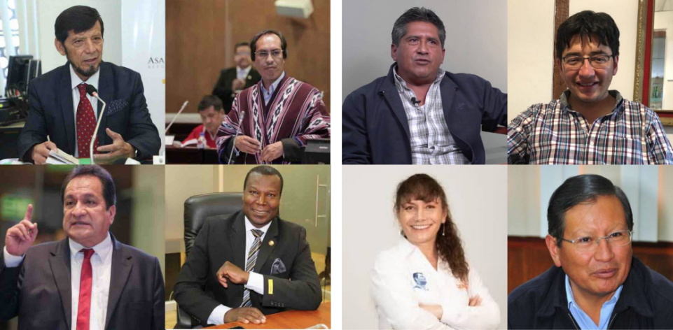 Asambleístas de Chimborazo 2018