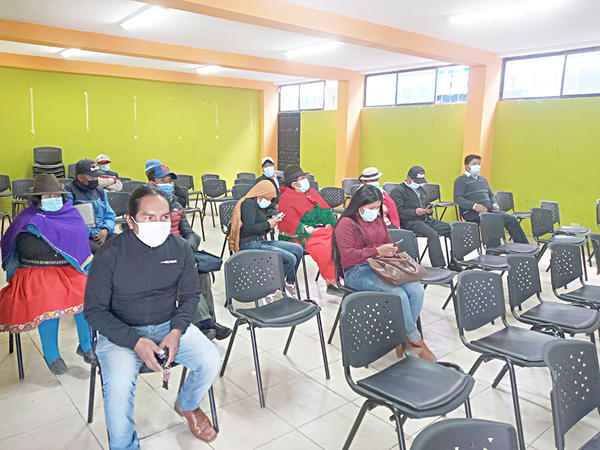 Productores leche Chimborazo