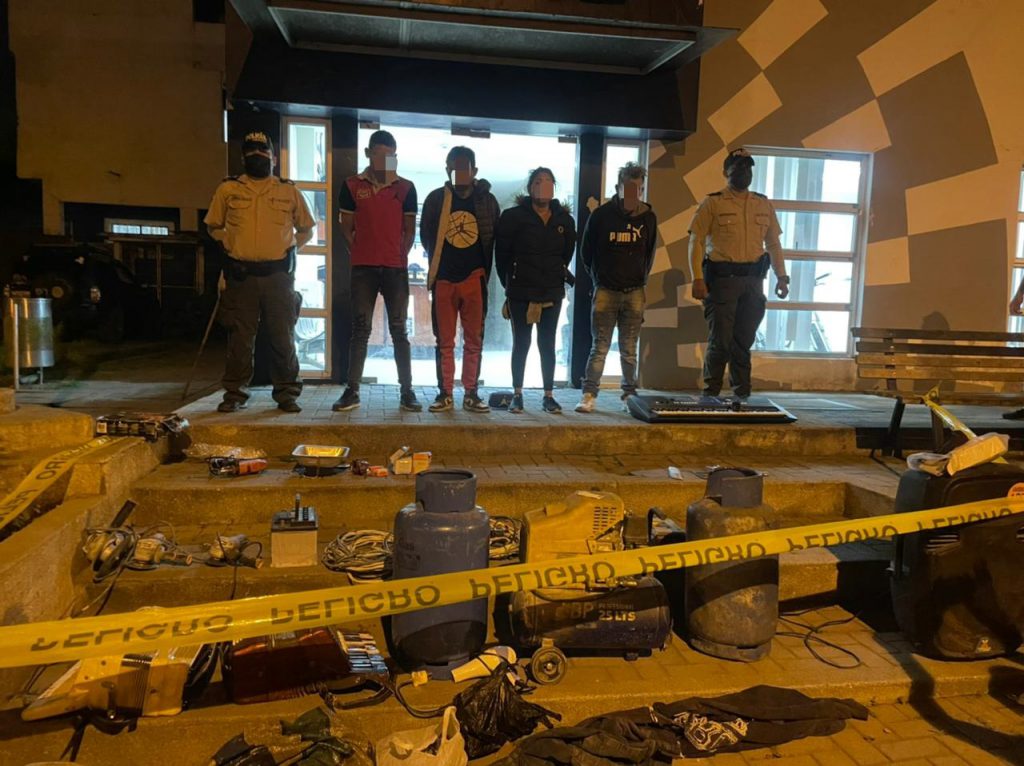 3 detenidos en Chimborazo