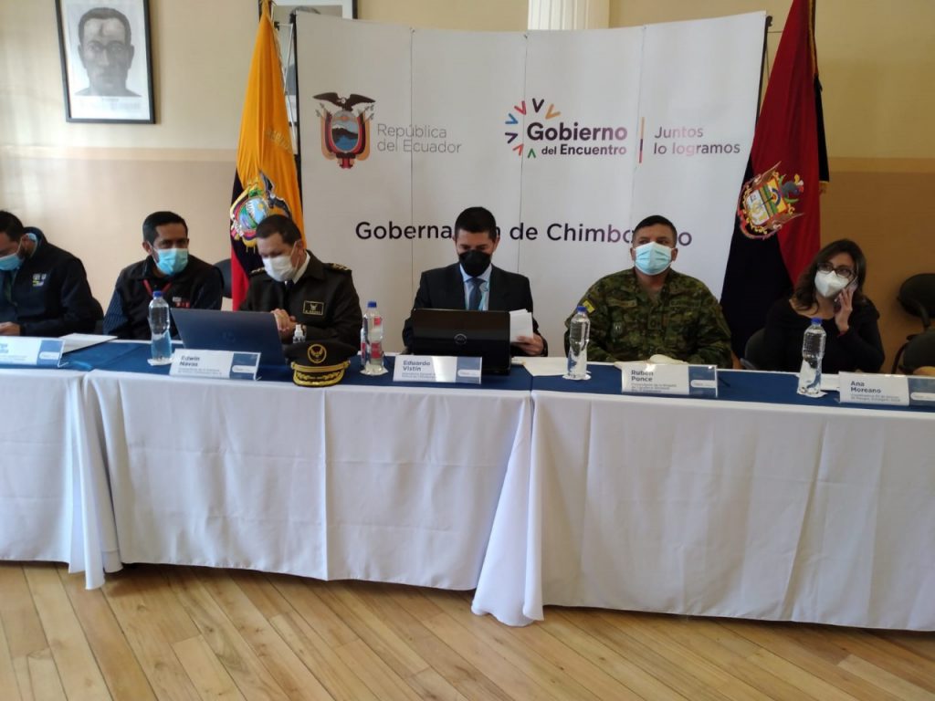 llamadas de emergencia Chimborazo