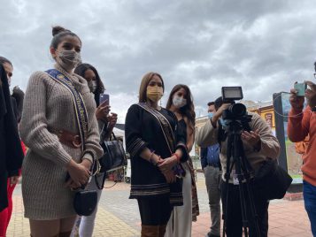 Candidatas visitaron Riobamba