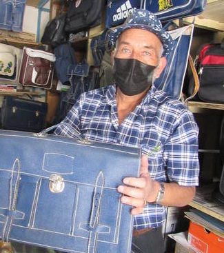 Mochilas hechas a mano de los años 70