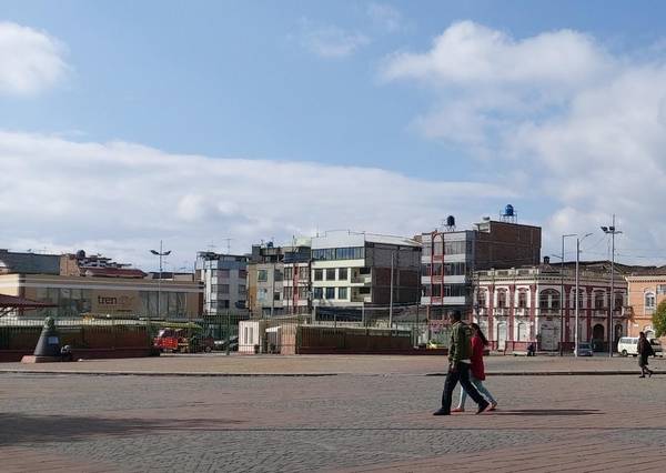 La plaza Alfaro pasó al abandono