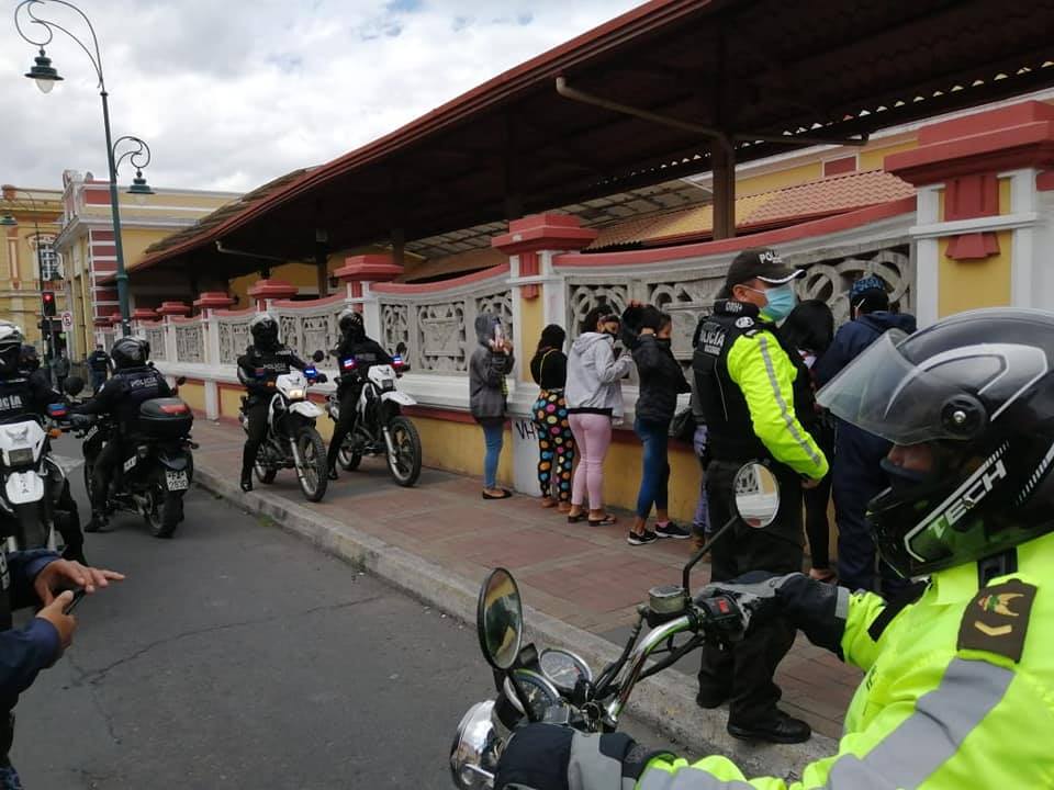 Inseguridad barrios de Riobamba