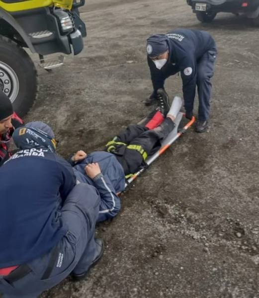 Accidente en el Chimborazo