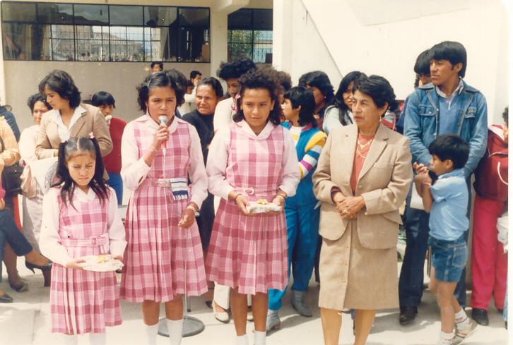 Aurelia Arce la maestra de Riobamba