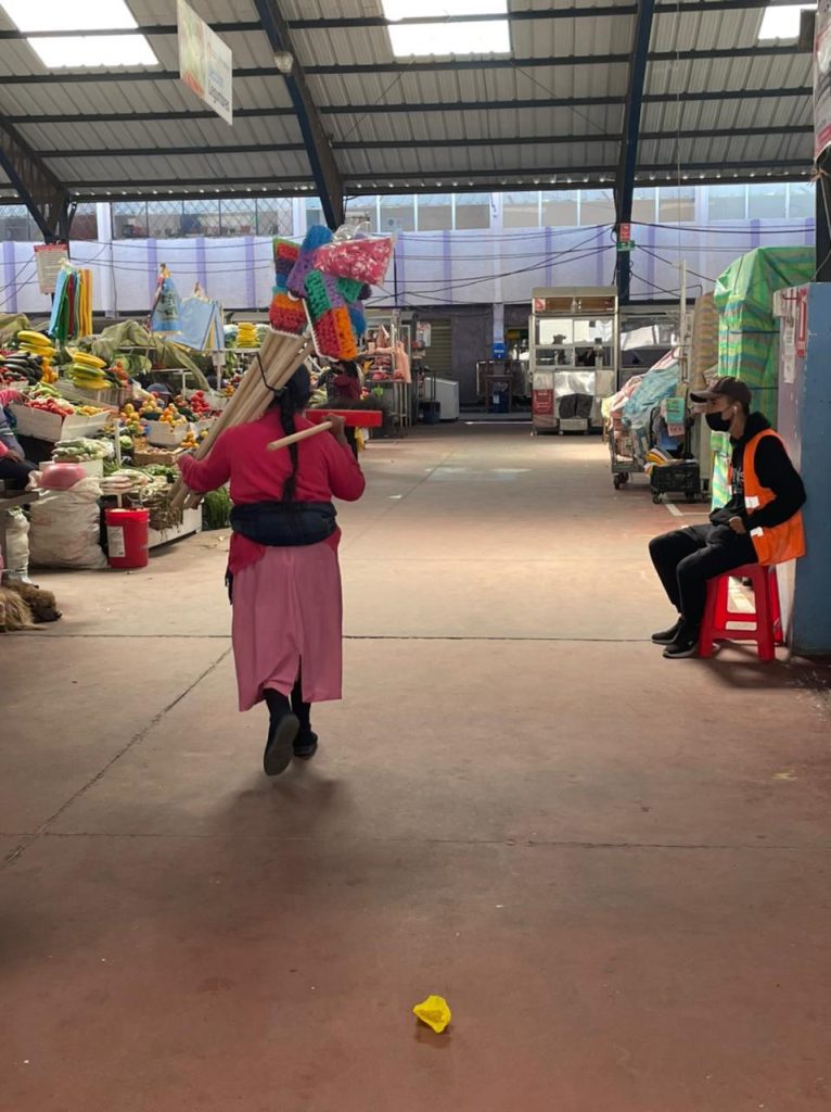 Basura en mercados de Riobamba