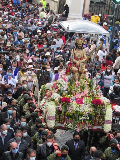 Feligreses recibieron la bendición
