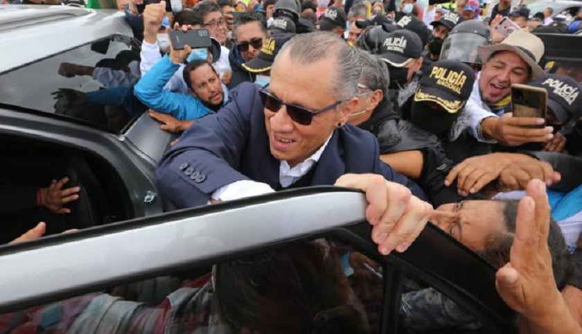 Silencio en audiencia de Jorge Glas