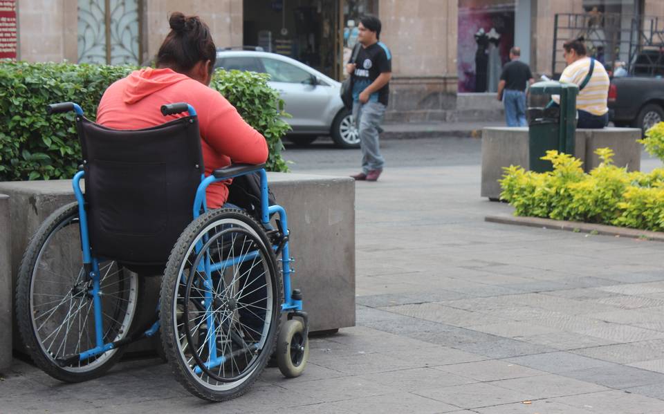 Personas con discapacidad.