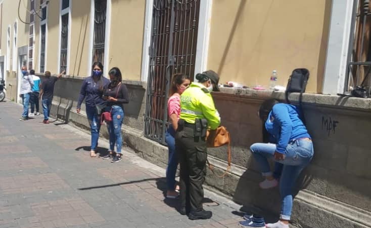La seguridad e inseguridad en las calles de Riobamba.