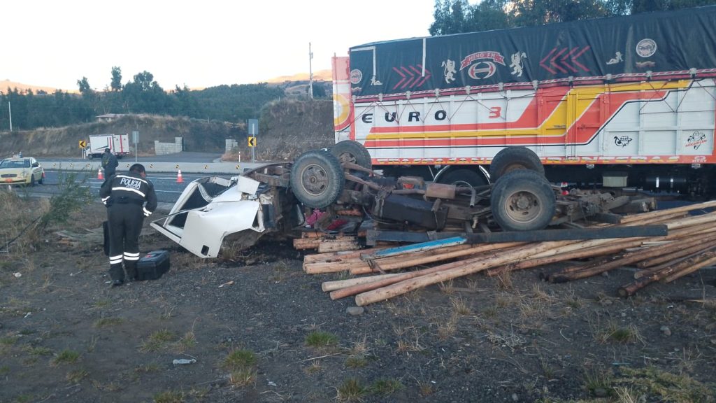 Accidente de tránsito.
