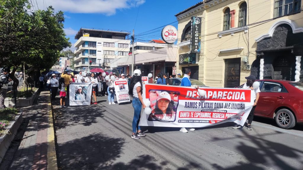 niña desaparecida Riobamba