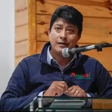 Movimiento de masa en Alausí: el alcalde habló sobre el proceso.