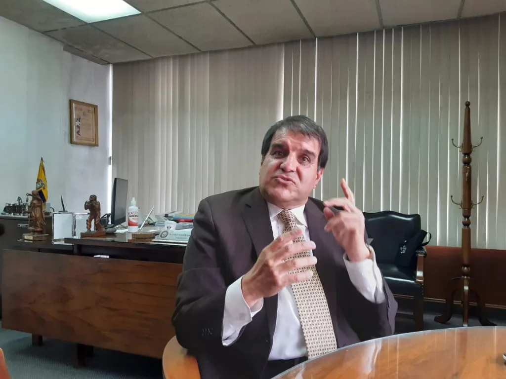 El presidente del Consejo de la Judicatura, Álvaro Román, se refirió al Caso Purga.