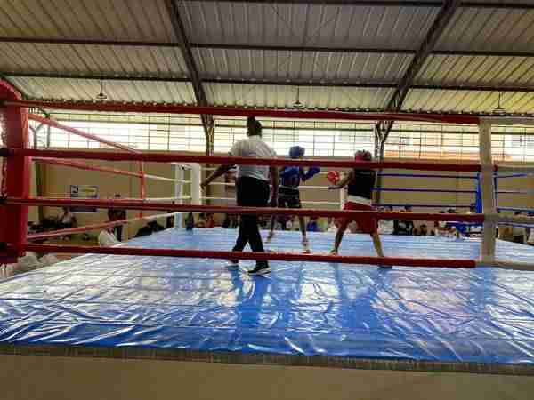 Torneo de boxeo en Riobamba