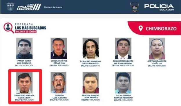 Estos son los más buscados de Chimborazo.