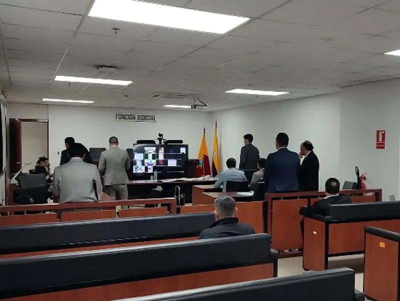 Abogado riobambeño Lenin Javier Vimos Vimos, implicado en el Caso Plaga por lavado de activos y tráfico de influencias.
