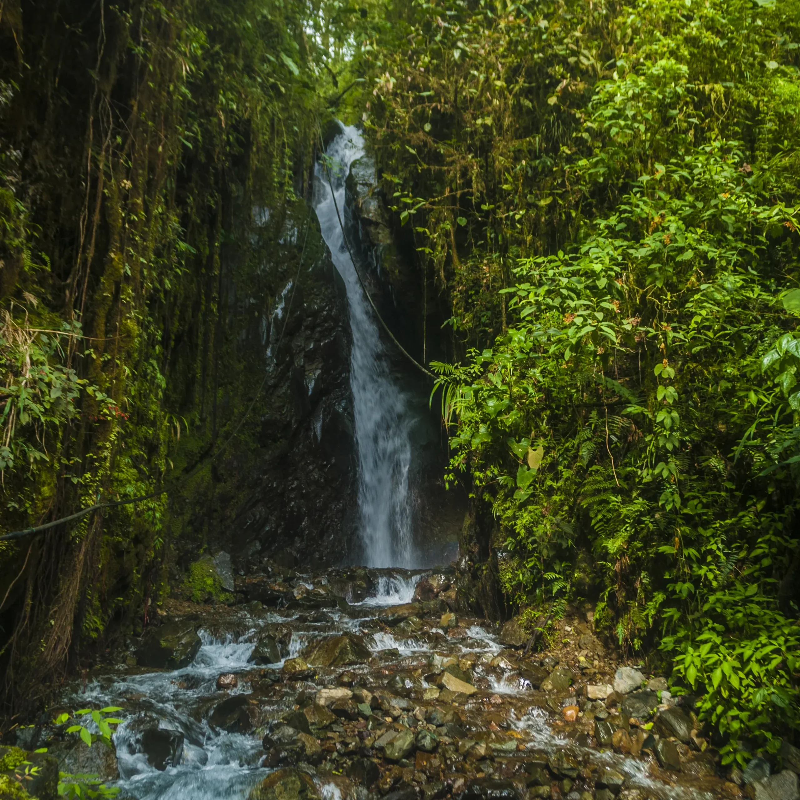 Cascada Chilicay en Cumandá