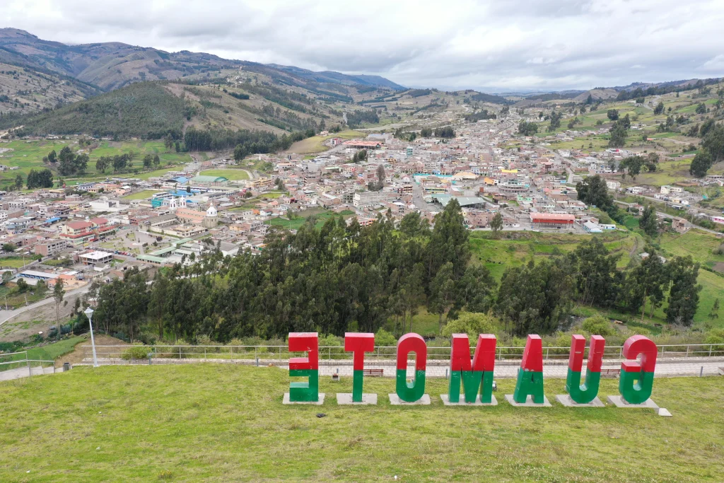 Mirador Utzubug en Guamote
