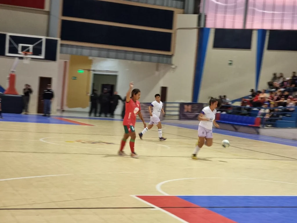 Partido de Futsal Femenino en Riobamba entre Andinas FC vs. Alianza Fc