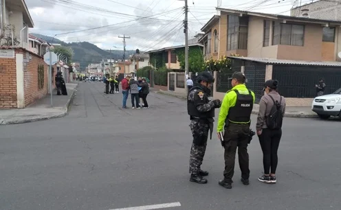 En el lugar de la alerta de bomba tomó procedimiento la Policía