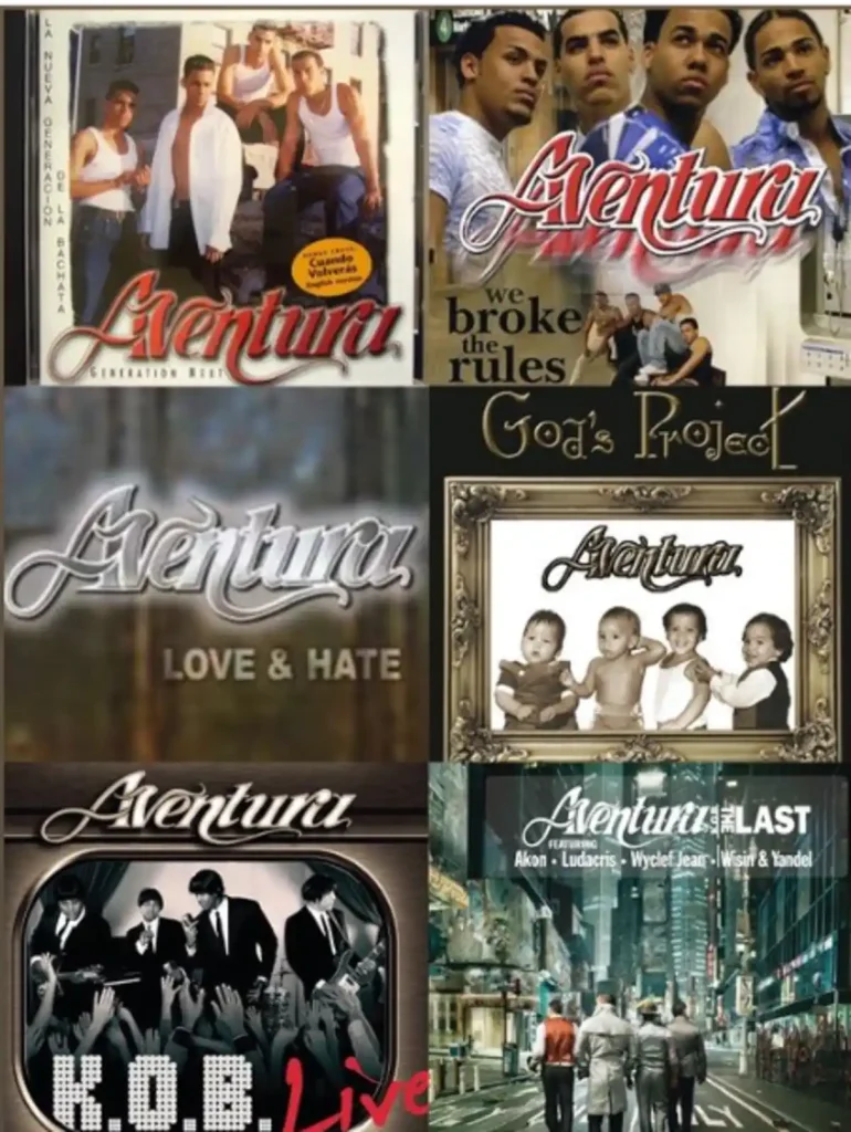 Discos con las mejores canciones de Aventura