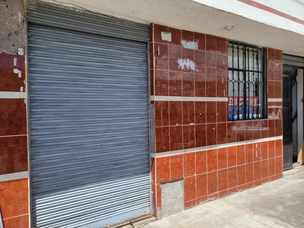 David Lasso señaló que antes operaba ahí un local de comida, pero tuvo que cerrar