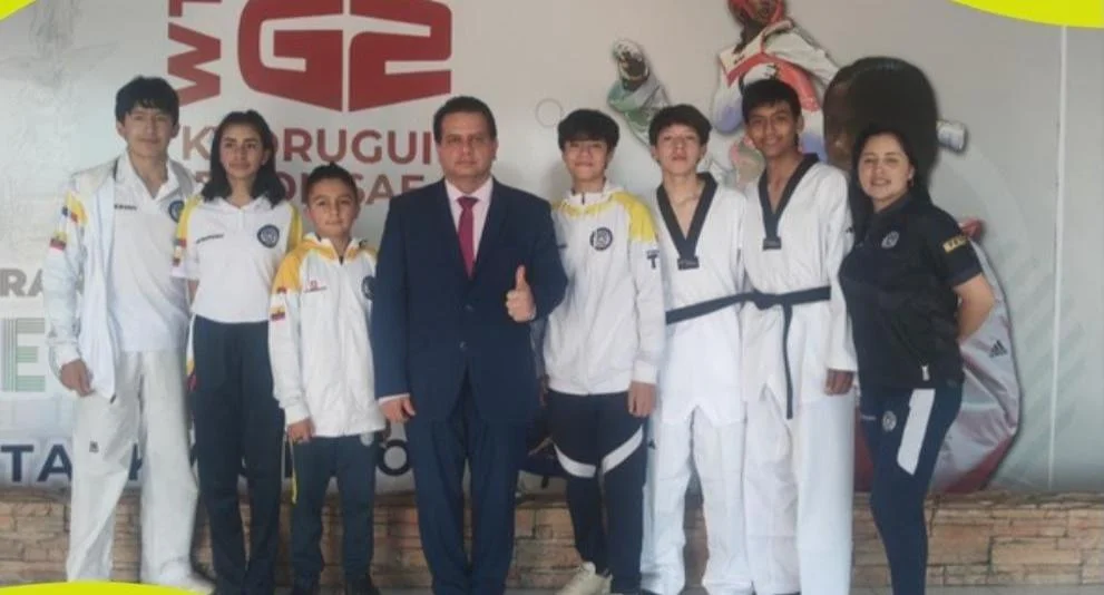 Club Kim Wang de Riobamba en Open G2 de Taekwondo