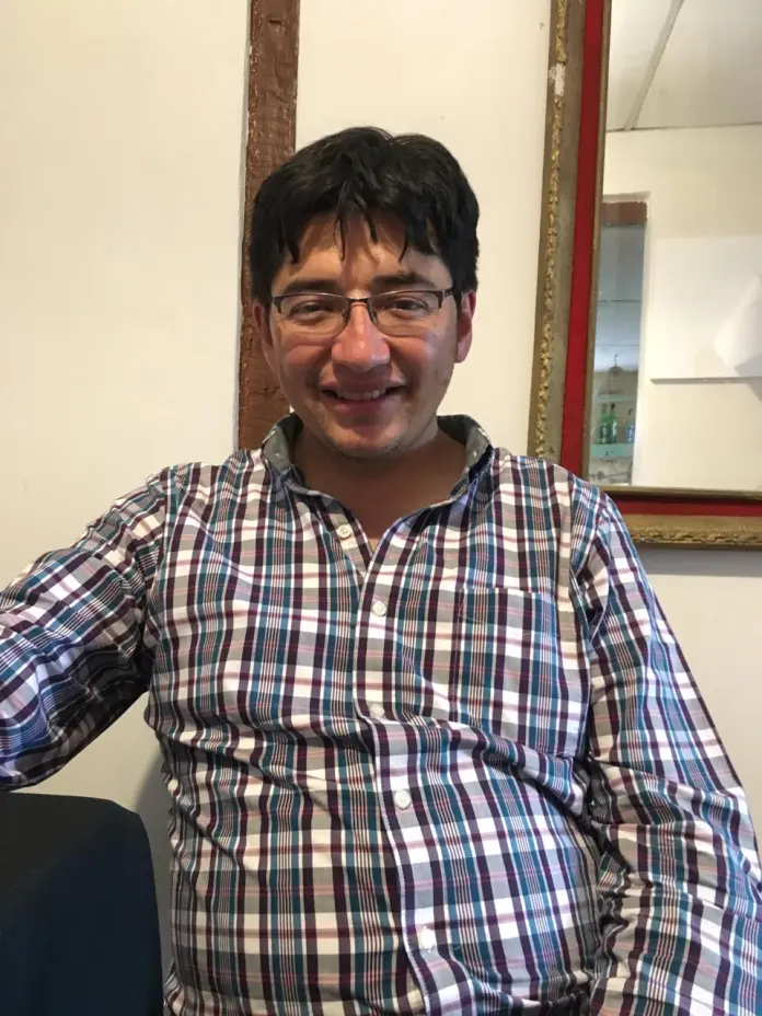 John Vinueza, alcalde de Riobamba