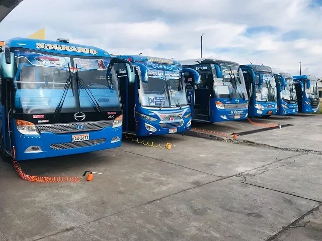Municipio de Riobamba anuncio la nuevo recorrido para la linea 9 de buses.